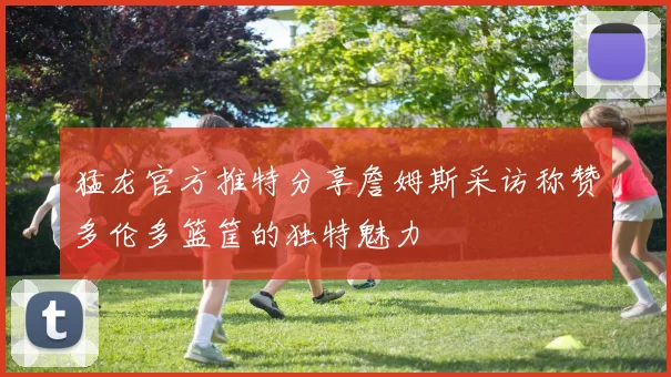 猛龙官方推特分享詹姆斯采访称赞多伦多篮筐的独特魅力